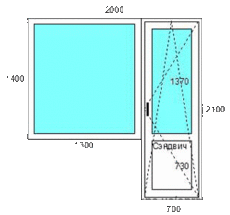 Rehau балконный блок